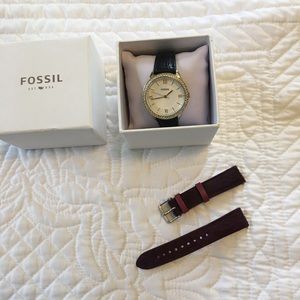 Fossil Watch w/ 2 Bands
